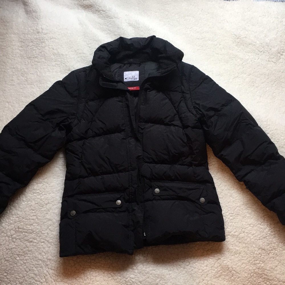 Oakley Black Down coat 80% down 20% feathers